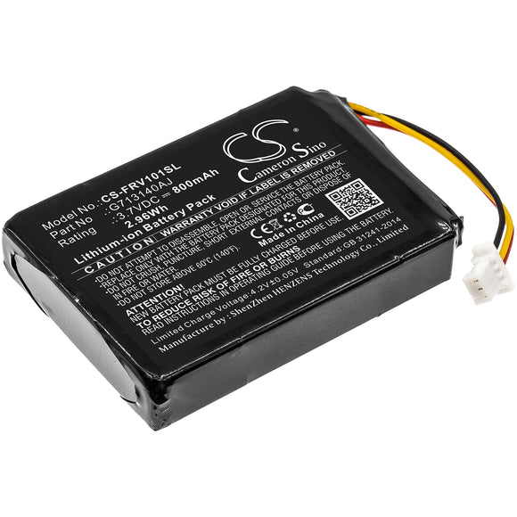 Battery for Flir FXV101 G713140AJ 3.7V Li-ion 800mAh / 2.96Wh