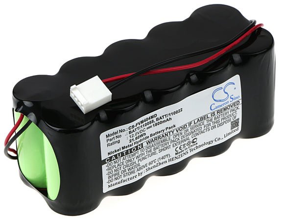 Battery for Fresenius VP2000 120022P, 120088-1, 20022, BATT/110022, BATT/110088 