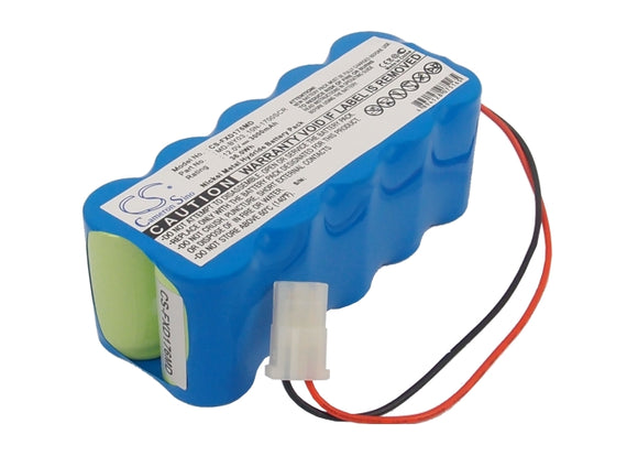 Battery for Fukuda FC-1760 10KR-2300FO, 10N-1700SCR, 10N-3000SCR, MD-BY03 12V Ni