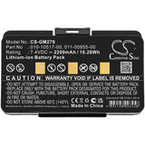 Battery for Garmin GPSMAP 296 010-10517-00, 010-10517-01, 011-00955-00, 011-0095