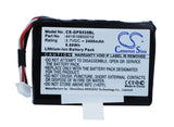 Battery for Getac PS535 441816800010 3.7V Li-ion 2400mAh / 8.88Wh