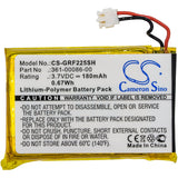 Battery for Garmin Forerunner 235 361-00072-10, 361-00086-00, 361-00086-10, 361-