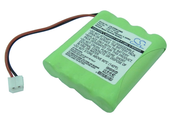 Battery for GRACO M BATT-M13B 4.8V Ni-MH 700mAh