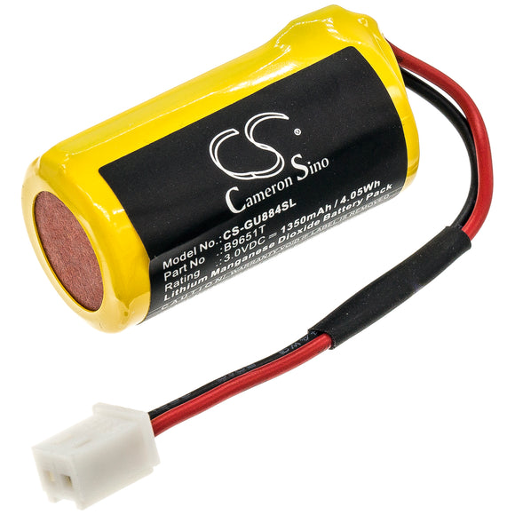 Battery for MODICON 884 3.0V Li-MnO2 1350mAh / 4.05Wh