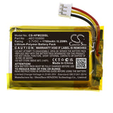 Battery for HiFiMAN R2R2000  AEC103550 3.7V Li-Polymer 1700mAh / 6.29Wh