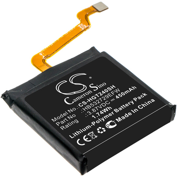 Battery for Huawei GT2 Pro HB532729EFW 3.87V Li-Polymer 450mAh / 1.74Wh