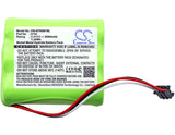 Battery for Hioki MR8870-30 9780 3.6V Ni-MH 2000mAh / 7.20Wh