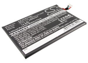 Battery for HTC Flyer 35H00163-00M, 35H00163-00P, 35H00163-02M, BG41200 3.7V Li-