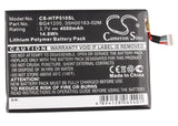 Battery for HTC Flyer 35H00163-00M, 35H00163-00P, 35H00163-02M, BG41200 3.7V Li-