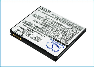 Battery for AT&T Vivid 4G 3.7V Li-ion 1400mAh / 5.18Wh