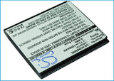 Battery for AT&T U8652 HB5K1H 3.7V Li-ion 1200mAh / 4.44Wh