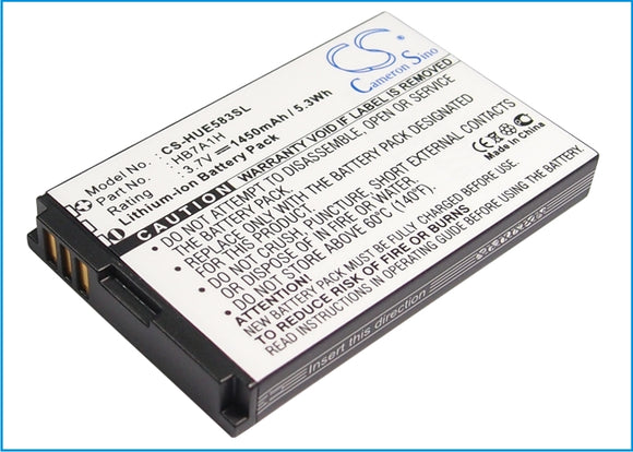 Battery for T-Mobile Wireless Pointer 3.7V Li-ion 1450mAh / 5.37Wh