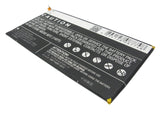 Battery for Huawei Mediapad X1 7.0 HB3873E2EBC, HB3873E2EBW 3.8V Li-Polymer 4850