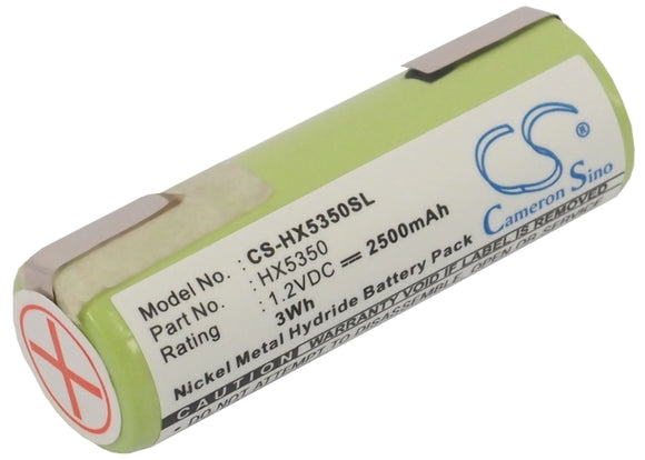 Battery for Braun 2501 1.2V Ni-MH 2500mAh / 3.00Wh