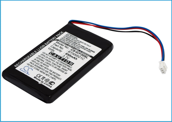 Battery for Navman F20 Euro BT000021C 3.7V Li-ion 850mAh