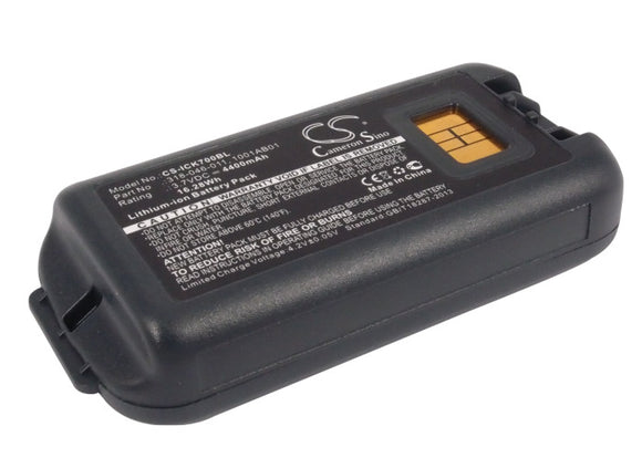 Battery for Intermec CK70 1001AB01, 1001AB02, 318-046-001, 318-046-011, AB18 3.7