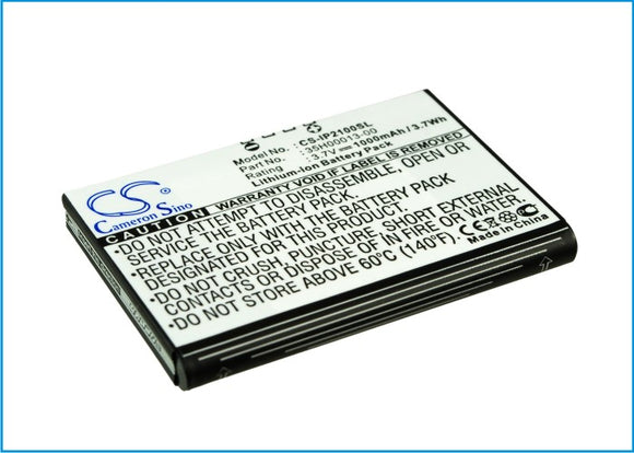 Battery for HP iPAQ PE2050x 310798-B21, 311949-001, 35H00013-00 3.7V Li-ion 1000