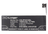 Battery for Apple ME345LL/A 616-0652, 616-0719, 616-0720, 616-0722, 616-0728 3.8