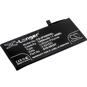 Battery for Apple A1863 616-00357, 616-00358 3.82V Li-Polymer 1950mAh / 7.45Wh