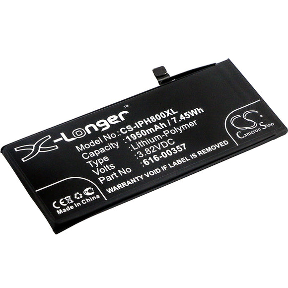 Battery for Apple A1863 616-00357, 616-00358 3.82V Li-Polymer 1950mAh / 7.45Wh