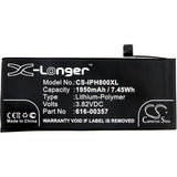 Battery for Apple A1863 616-00357, 616-00358 3.82V Li-Polymer 1950mAh / 7.45Wh