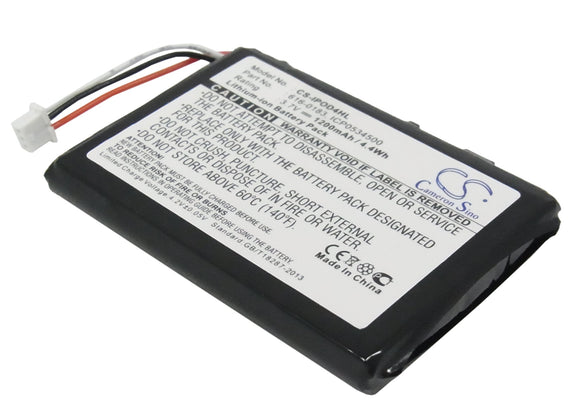 Battery for Apple Photo 60GB M9830J/A 616-0183, 616-0206, 616-0215, AW4701218074