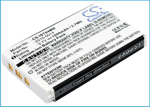 Battery for IRIS ST4ex 2010-0014 3.7V Li-ion 1000mAh