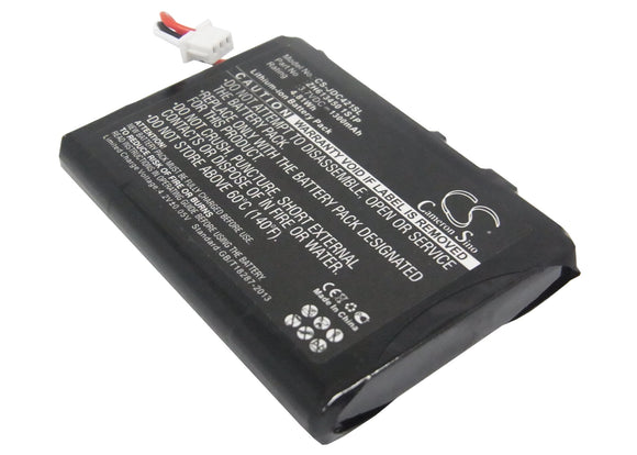 Battery for JDS Labs C5D ZH613450 1S1P 3.7V Li-ion 1300mAh / 4.81Wh