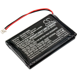 Battery for KOAMTAC KDC450 699800, KDC-BAT400, KDCSPB1200 3.7V Li-ion 1100mAh / 