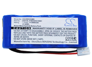 Battery for Sherwood Kangaroo 324 Feeding Pump 7.2V Ni-MH 3000mAh / 21.60Wh