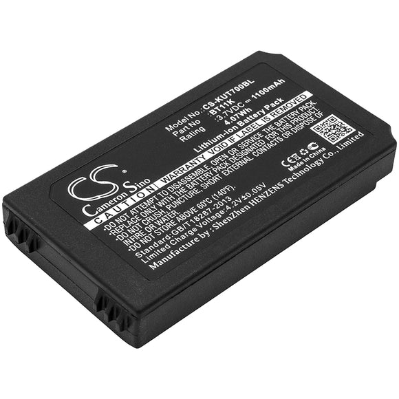 Battery for IKUSI T70-2 iKontrol BT11K 3.7V Li-ion 1100mAh / 4.07Wh