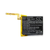 Battery for LG VC200 BL-S5 3.8V Li-Polymer 490mAh / 1.86Wh