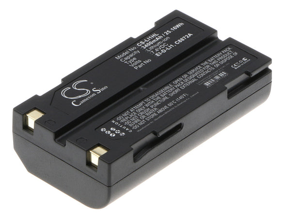 Battery for MOLI MCR-1821J/1-H 7.4V Li-ion 3400mAh / 25.16Wh
