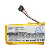 Battery for Logitech H600 981-000341 1110, 533-000071 3.7V Li-Polymer 180mAh