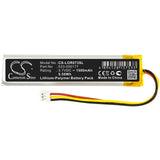 Battery for Logitech YR0073 533-000177 3.7V Li-Polymer 1500mAh / 5.55Wh