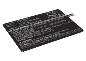 Battery for Lenovo Ideapad A1010 L12D1P31, L12T1P33 3.7V Li-Polymer 3650mAh / 13