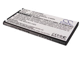 Battery for LG L09C EAC61579101, L13 3.7V Li-ion 2400mAh / 8.88Wh