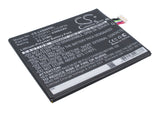 Battery for Lenovo IdeaTab S2110AF L11C2P31, L11M2P31, L12D2P31 3.7V Li-Polymer 