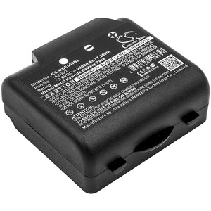 Battery for IMET M550 Thor AS060, AS083 3.6V Ni-MH 2000mAh / 7.20Wh