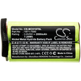 Battery for Moser Wella Academy ChromStyle 1871-7590 3.6V Ni-MH 2000mAh / 7.20Wh