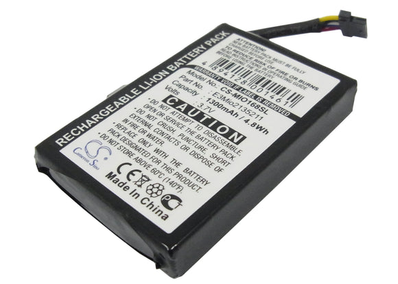 Battery for Medion MD95900 3.7V Li-ion 1300mAh