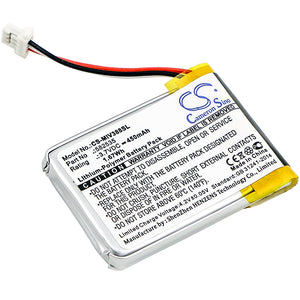 Battery for Abee M3 3.7V Li-Polymer 450mAh / 1.67Wh