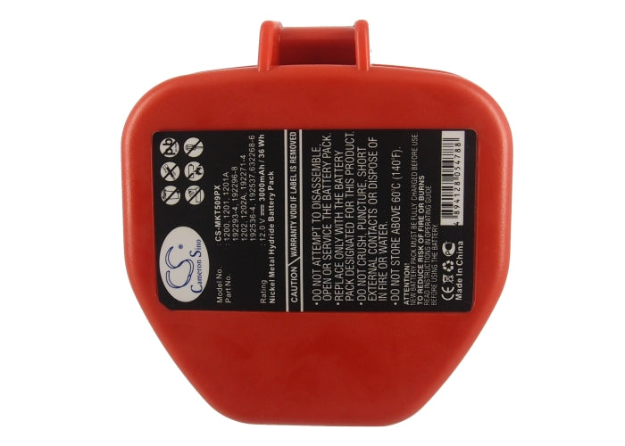 Battery for Makita 5091D 1200, 1201, 1201A, 1202, 1202A, 192271-4