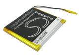 Battery for SanDisk Sansa Fuze 8GB 8JJH8F15 3.7V Li-Polymer 550mAh