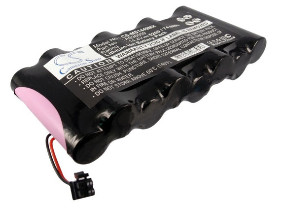 Battery for Siemens Drager MS14490 AS36059, MS14234, MS14490, MS18340, SC6002XL 