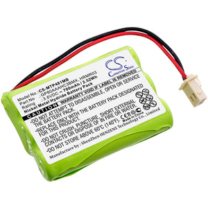 Battery for Motorola MBP483 GP80AAAHC3BMX, HRMR03 3.6V Ni-MH 700mAh / 2.52Wh