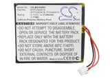 Battery for Crestron STX-1700C MT-1000C-BTP 3.7V Li-Polymer 2100mAh / 7.77Wh