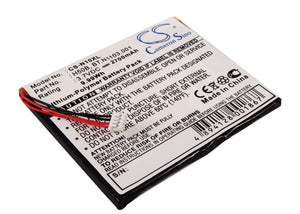 Battery for Gateway 100X H50B, SX042 3.7V Li-Polymer 2700mAh