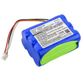 Battery for NONIN Avant 4000 4032-001, B11378, E-0367, MED640A, OM11378 7.2V Ni-