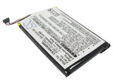 Battery for Navigon 40 Premiun 384.00035.005, 8390-ZC01-0780 3.7V Li-Polymer 120